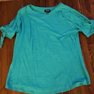 Teal short sleeve tshirt